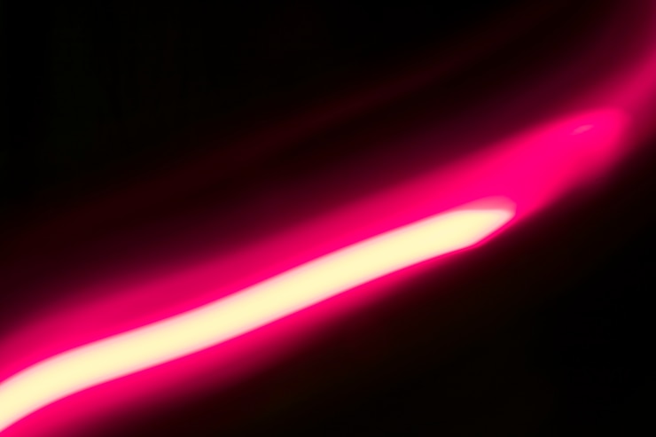 Gratis Foto neon licht streep achtergrond