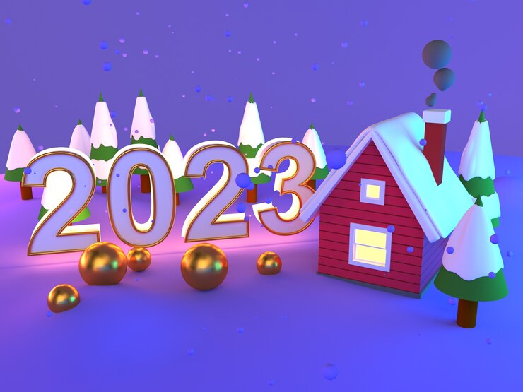 Gratis Foto nieuwjaarsfeest 2023