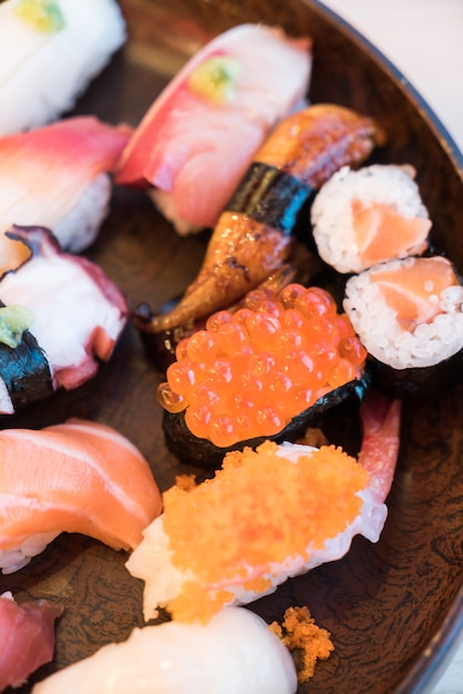 Gratis foto nigiri sushi