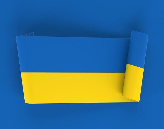 Oekraïne lintbanner
