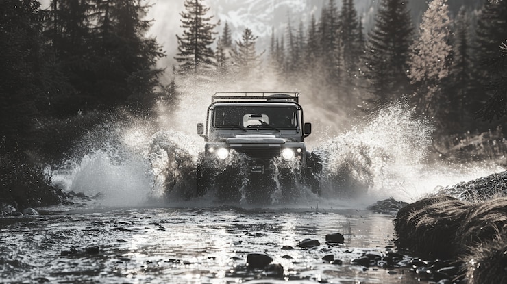 Gratis Foto off-road auto in de wildernis