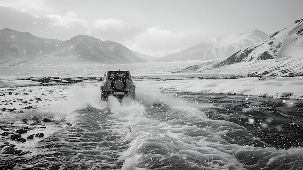 Gratis foto off-road auto in de wildernis