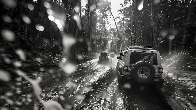 Gratis foto off-road auto in de wildernis