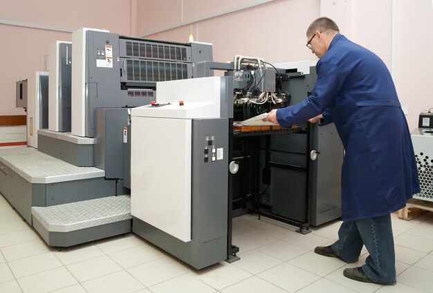 Offset printer