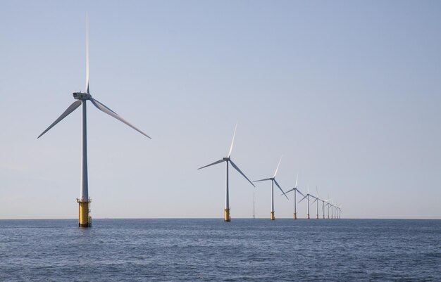 Offshore windpark nabij IJmuiden Nederland