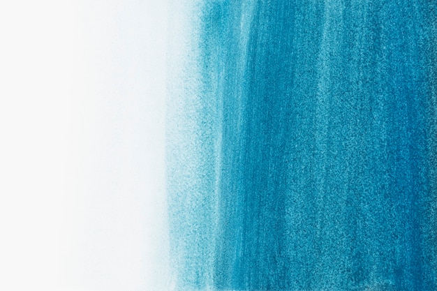 Ombre blauwe zee aquarel achtergrond abstracte stijl