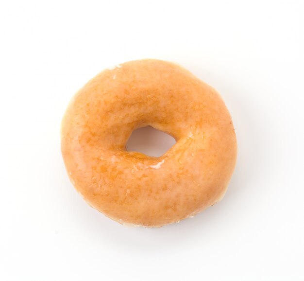 ontbijt donut bestrooit dieet traktatie