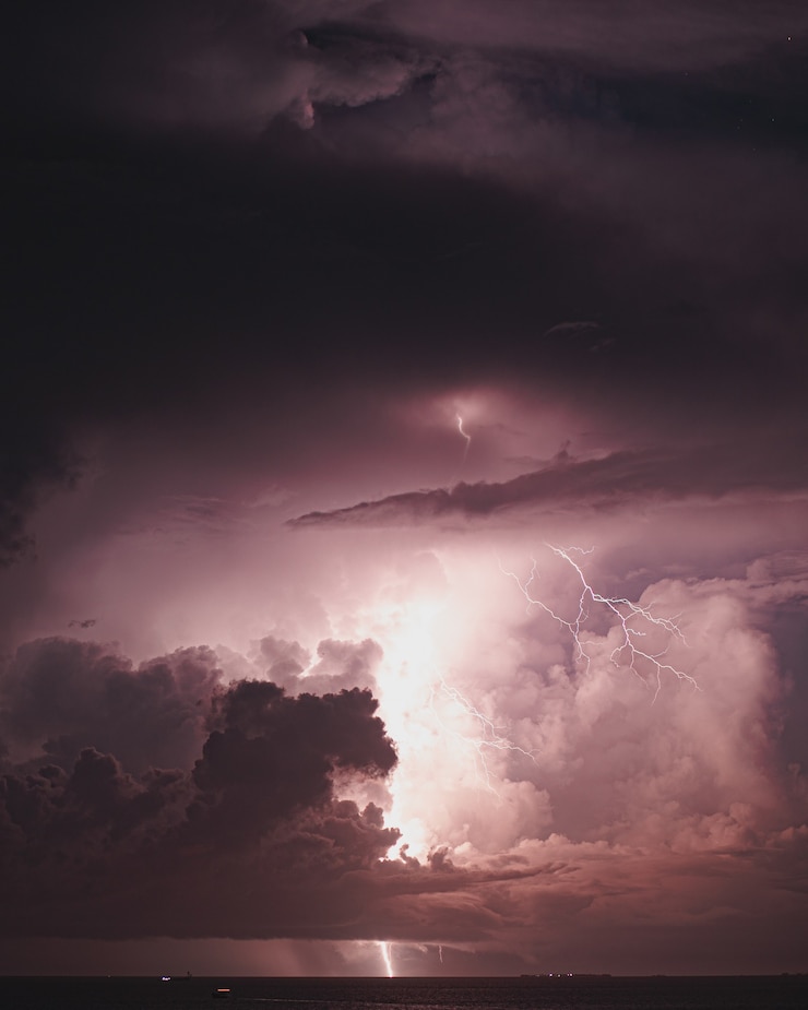 Gratis Foto onweer in de maldiven