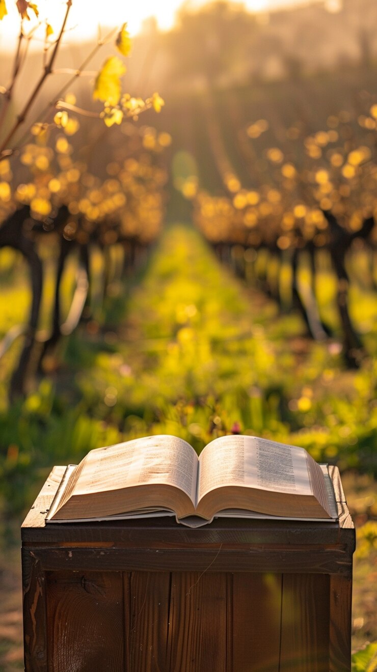 Gratis Foto open boek in een prachtige omgeving