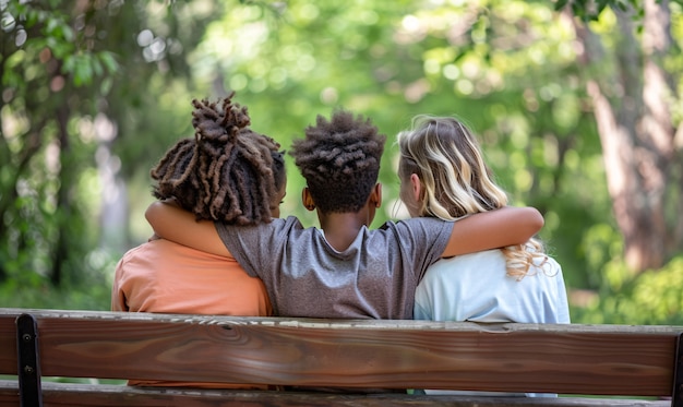 Gratis foto opvatting van diverse adolescenten die gezondheids- en welzijnsactiviteiten beoefenen voor zichzelf en hun gemeenschap