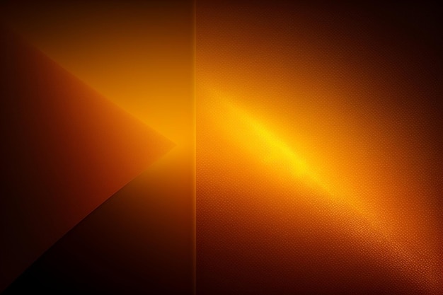Gratis foto oranje achtergrond met een driehoek in het midden