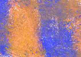 Gratis foto oranje en blauw aquarel textuur