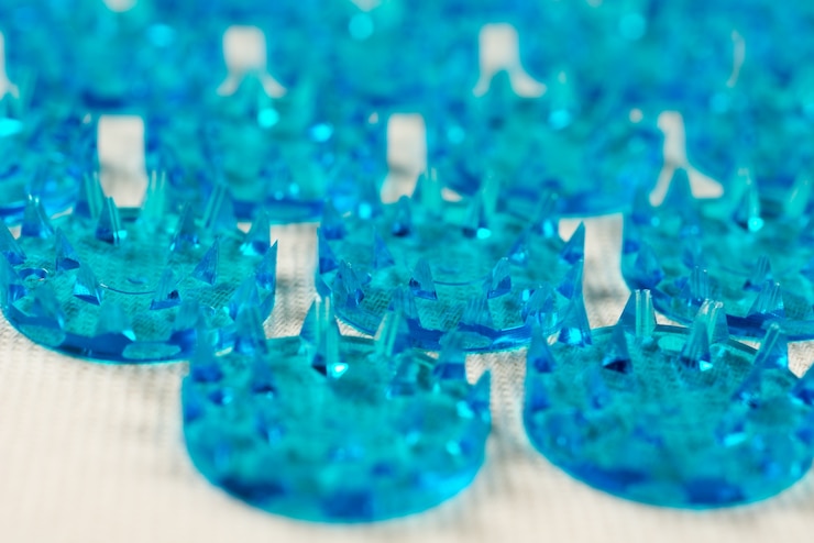 Gratis Foto orthopedische mat met scherpe spikes