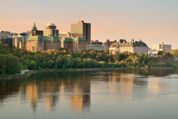 Gratis foto ottawa ochtend