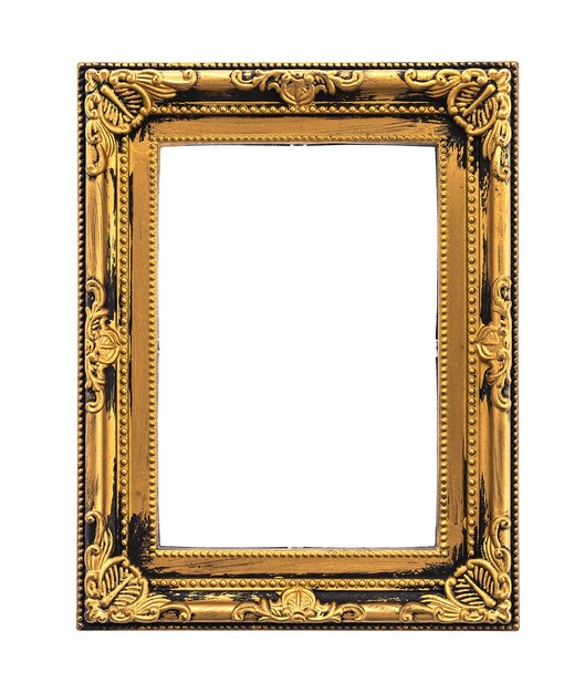 Oud houten frame