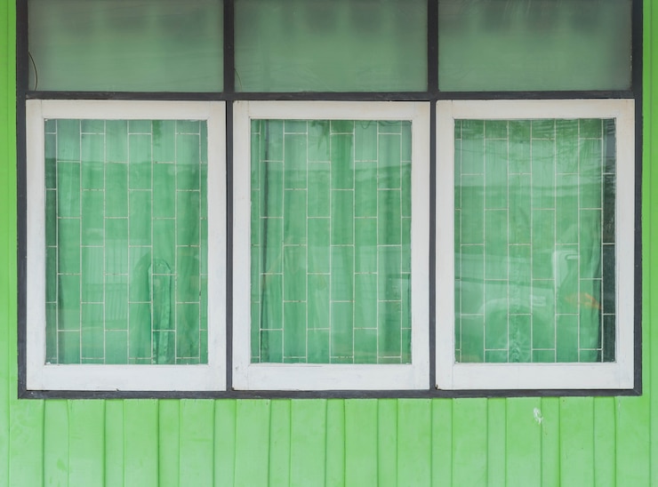 Gratis Foto oud venster op houten muur
