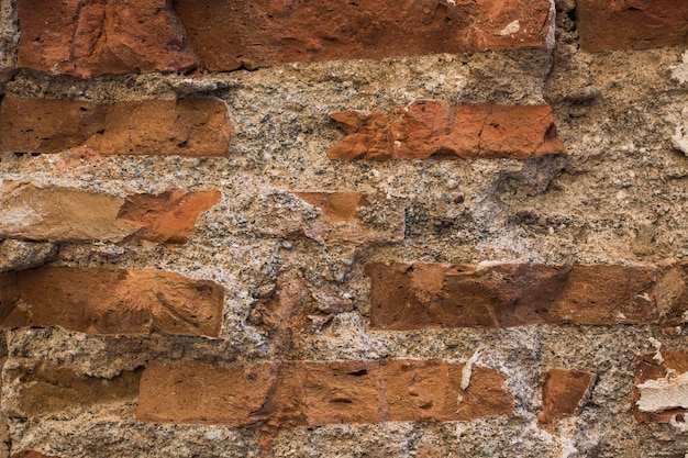 Oude bakstenen muur