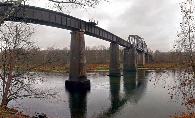 oude spoorweg draaibrug Cotter Arkansas