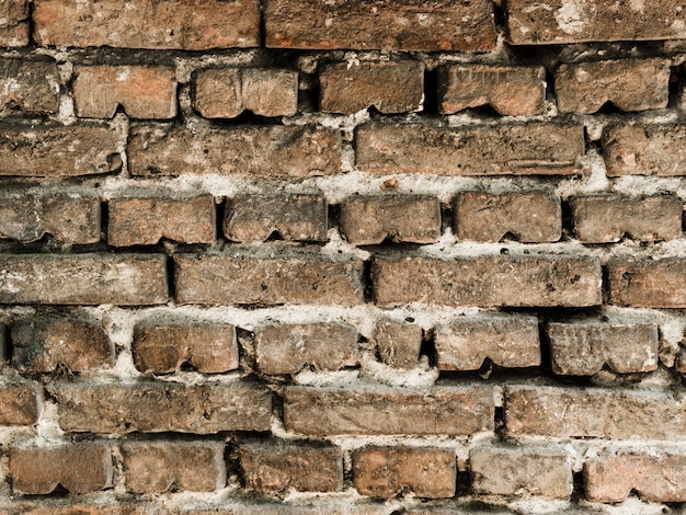 Oude vintage bakstenen muur geweven achtergrond