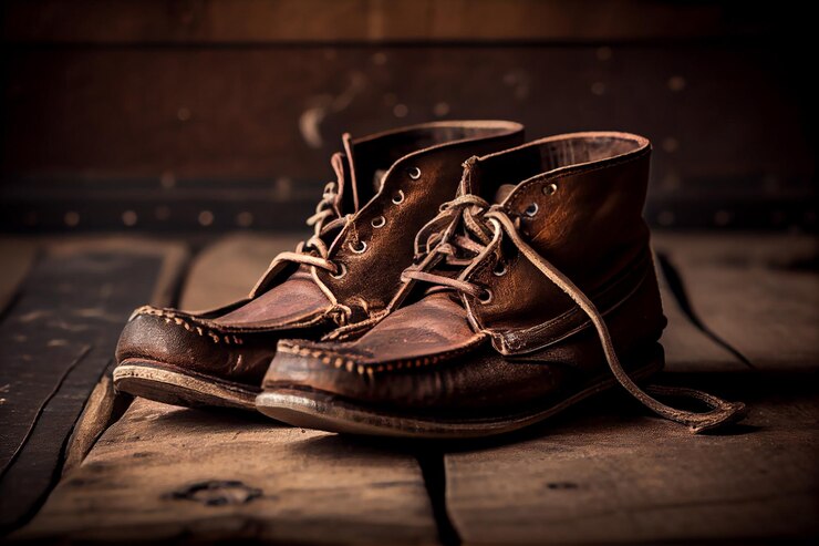 Gratis Foto ouderwets paar schoenen generatieve ai