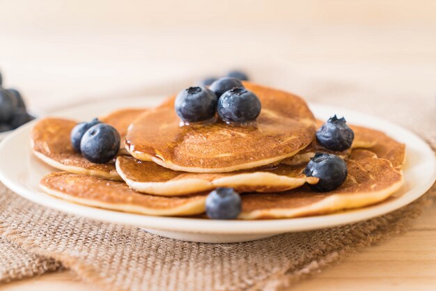 Pannenkoeken met bosbes