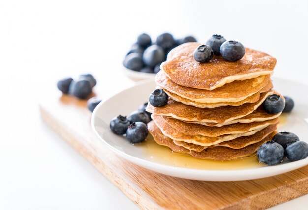 Pannenkoeken met bosbes