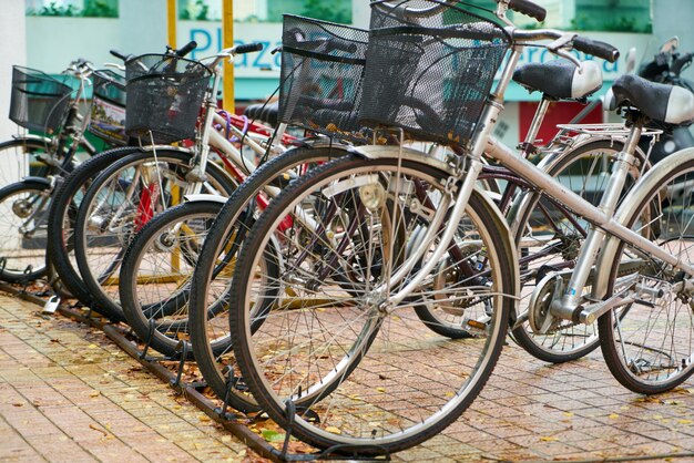Parkeerplaats voor fietsen