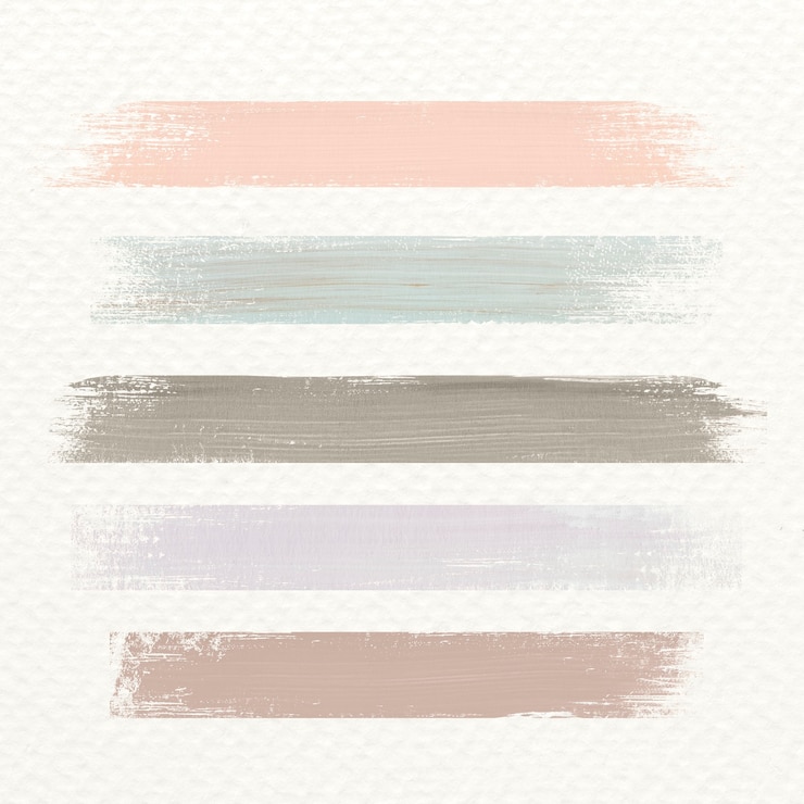 Gratis Foto pastel acryl penseelstreek