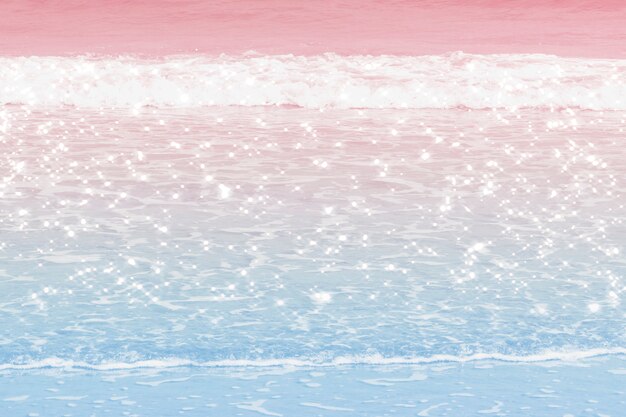 Pastel ombre oceaan golven achtergrondafbeelding