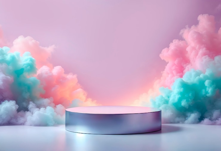 Gratis Foto pastel wolken podium