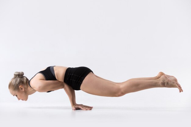 Gratis foto pauw poseren, mayurasana