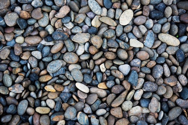 Pebble rocks textuur patroon behang