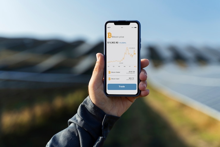 Gratis Foto persoon in de buurt van een alternatieve energie-installatie