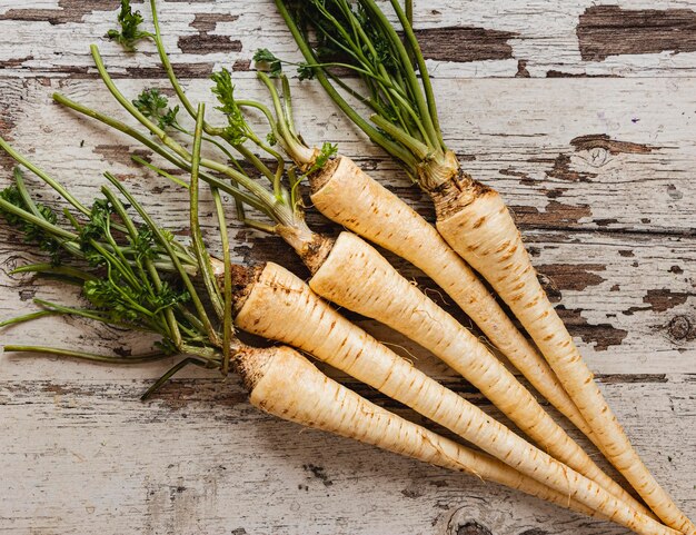 Peterselie wortels gezonde natuurlijke ingrediënten