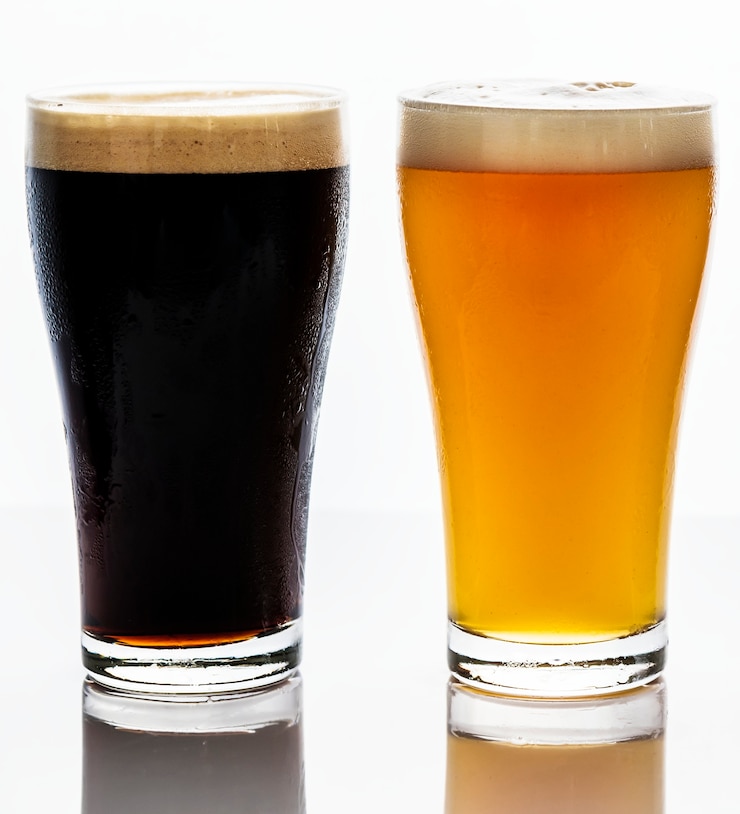 Gratis Foto pinten van tapbier macrofotografie
