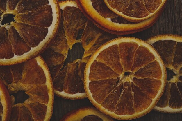 Plakjes sinaasappels