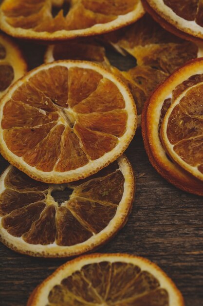 Plakjes sinaasappels