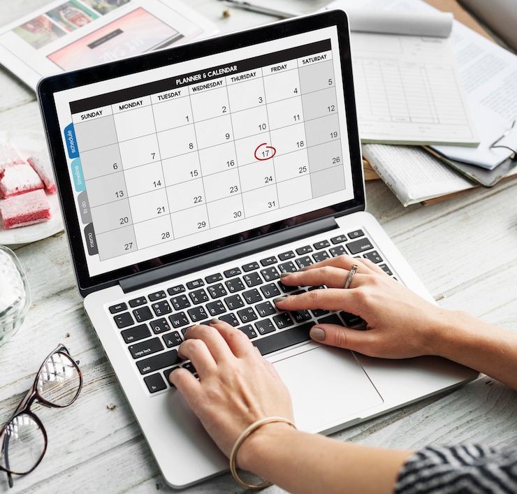 Gratis Foto planner kalender schema datum concept