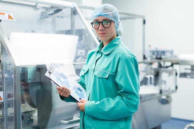 Plant foto cleanroom apparatuur en roestvrijstalen machines