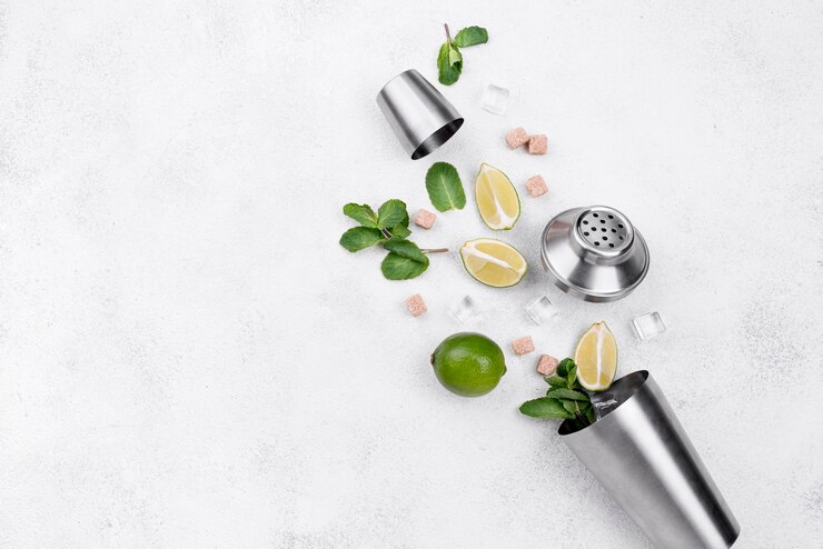 Gratis Foto plat lag arrangement van verschillende ingrediënten met kopie ruimte