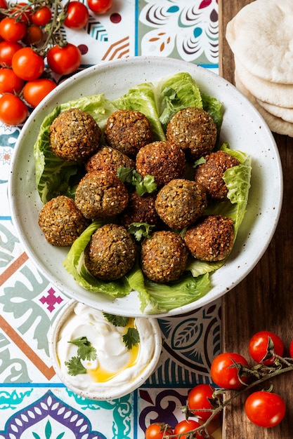 Plat lag heerlijk Joods eten arrangement