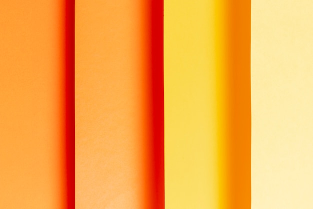 Plat lag patroon met oranje tinten