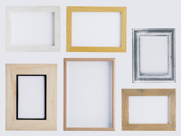 Plat leggen minimalistische frames arrangement