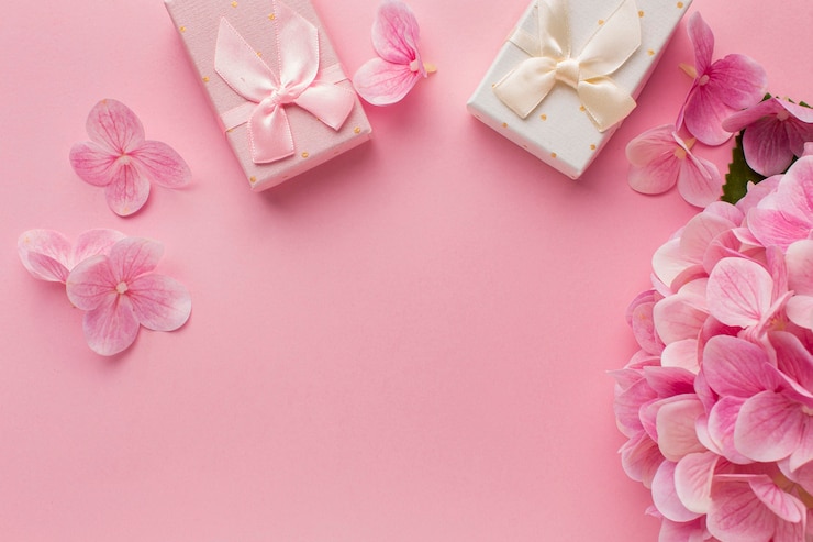 Gratis Foto plat leggen van valentijnsdag met kopie ruimte