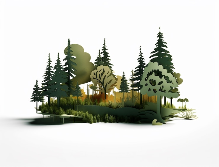 Gratis Foto poly-effect driedimensionale boom