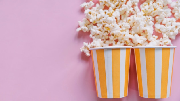 Gratis foto popcorn concept