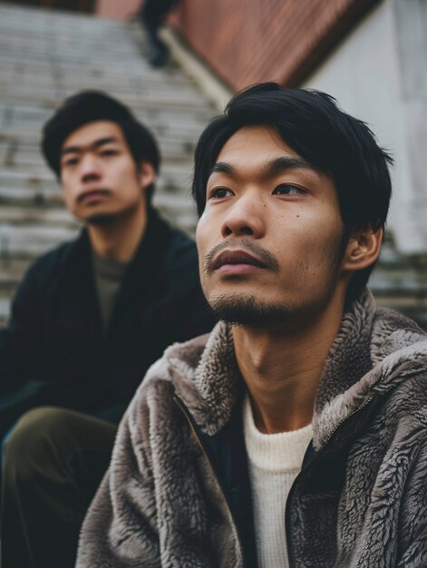 Portret van mensen met autisme die bewustzijn creëren voor spectrumstoornissen op de dag van autisme