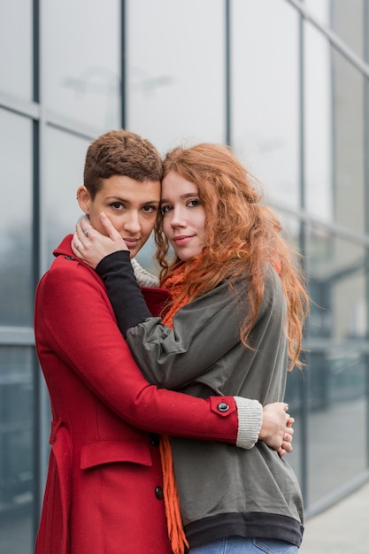 Portret van mooie vrouwen in de liefde