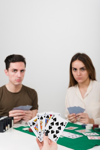 Pov poker spelen met vrienden