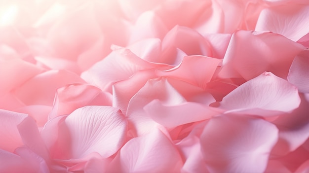 Gratis foto prachtig arrangement van rozenblaadjes